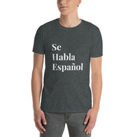 Camiseta de manga corta unisex Se Habla Español