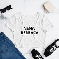 Camiseta corta para mujer Nena Berraca