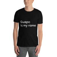 Camiseta de manga corta unisex guapo