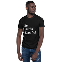 Camiseta de manga corta unisex Se Habla Español