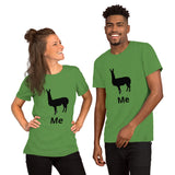 Camiseta de manga corta unisex llama me