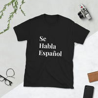 Camiseta de manga corta unisex Se Habla Español