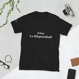 Camiseta de manga corta unisex Viva la hispanidad