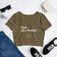 Camiseta corta para mujer uish que fastidio